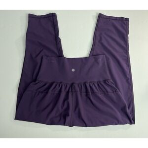 Lululemon Om Pants Purple Cropped Sz 6